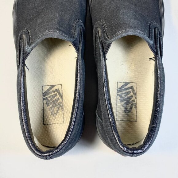 Vans Classic Slip-On Shoes – Black – Women’s Size 8 – Timeless Style - Picture 7 of 8